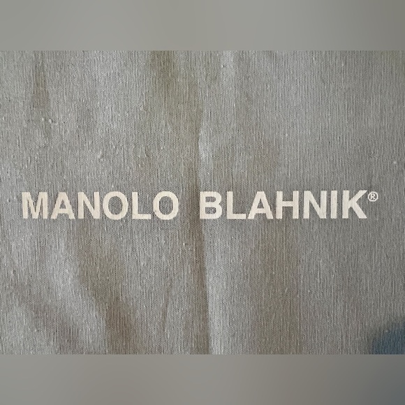🩶 New! Manolo Blahnik Dust Bag - Picture 2 of 7